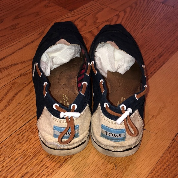 Sperry toms in navy - Picture 5 of 6